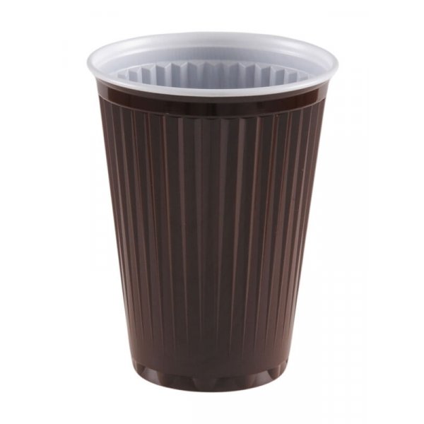 Einweg Kaffeetassen Papier Korb Kraft cup für heiße und kalte Getränke Automaten Becher