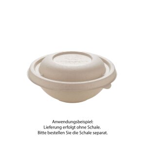 Deckel "BePulp", natur, rund, 140mm