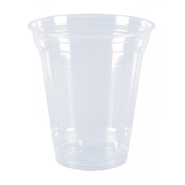 Einweg Trinkbecher 0,3l Einwegbecher Hart Plastik Glasklar Stabile Becher 