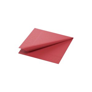 Cocktailservietten, 3-lagig, 24x24, 1/4-Falz, bordeaux...