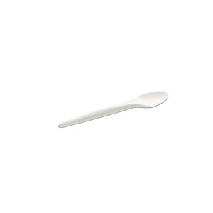 Papier Kaffeelöffel, 130mm, weiß