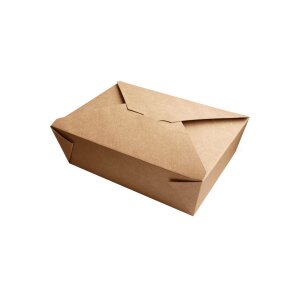 Multi-Food Box, Kraft, 1600ml, braun