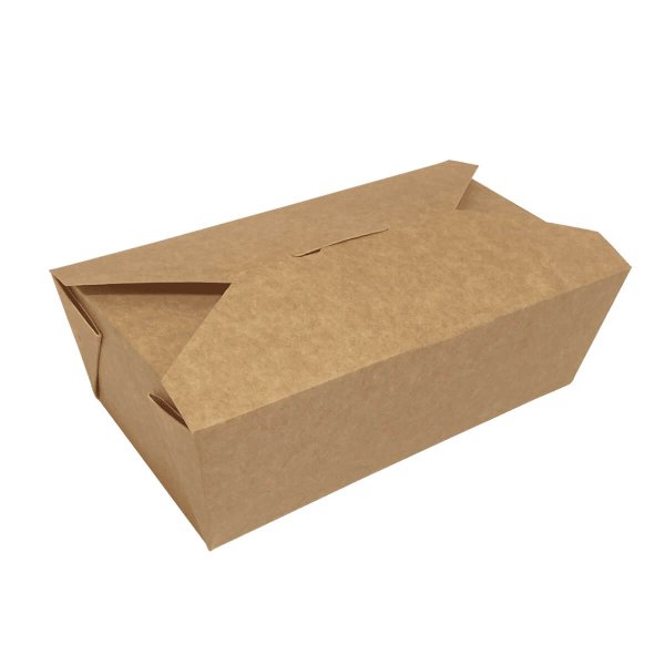 Multi-Food Box, Kraft, 1100ml, braun