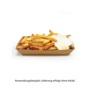Snack Schale Karton, 750ml, braun