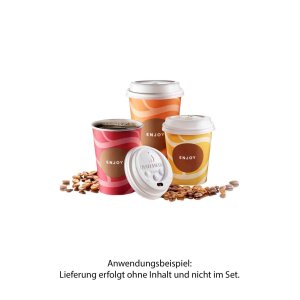 Premium Automatenbecher 200ml Enjoy, Pappbecher