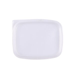 Deckel rechteckig, PP, transparent, 108x82mm