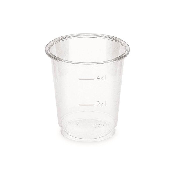 Schnapsglas, PLA, transparent, 2cl/4cl