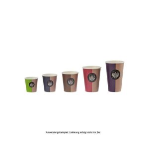 Hartpapierbecher "Coffee to go" für Heißgetränke, 200ml