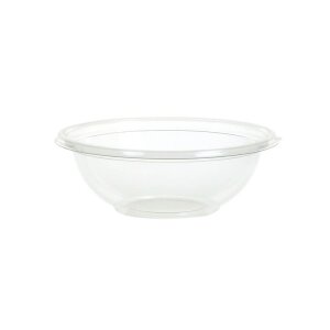 Salatschale, RPET, klar, rund, 750ml mit Deckel (Set 180...