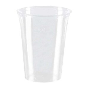 Ausschankbecher, mit Schaumrand, PS, klar, 400ml (1.200 Stk.)