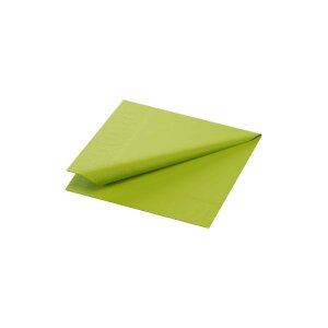 Cocktailservietten, 3-lagig, 24x24, 1/4-Falz, kiwi (1.000...