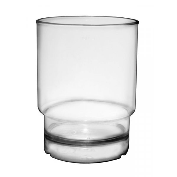 Trinkglas, Mehrweg, PC, glasklar, 200ml
