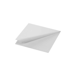 Cocktailservietten, 2-lagig, 24x24, 1/4-Falz, weiß...