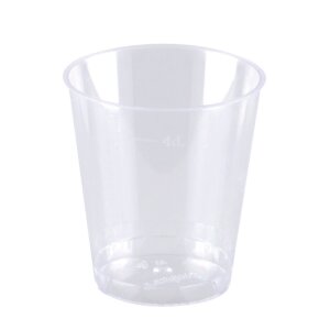 Schnapsgläser, PP, Spritzguss, transparent, 2cl/4cl...
