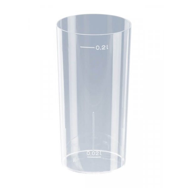 Longdrink-Glas, PS, Spritzguss, klar, 200ml