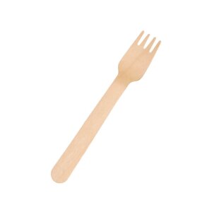 Kuchengabel aus Holz, 140mm