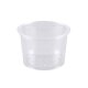 Verpackungsbecher PS, klar, rund, 100ml