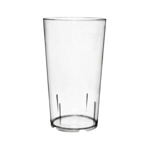 Trinkbecher, Mehrweg, SAN, glasklar, 200ml