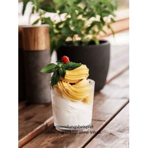Trinkbecher/Dessertbecher, Mehrweg, Ecozen, gefrostet, 250ml