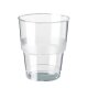 Zahnputzglas folienverpackt, PS, Spritzguss, klar, 236ml