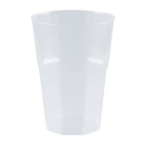 Trinkglas Deco, PP, Spritzguss, transparent, 300ml