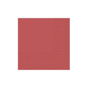 Cocktailservietten, 3-lagig, 24x24, 1/4-Falz, bordeaux...