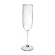 Sektflöte, Mehrweg, PC, glasklar, 100ml