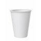 Ausschankbecher aus Hartpapier, weiß, 100ml