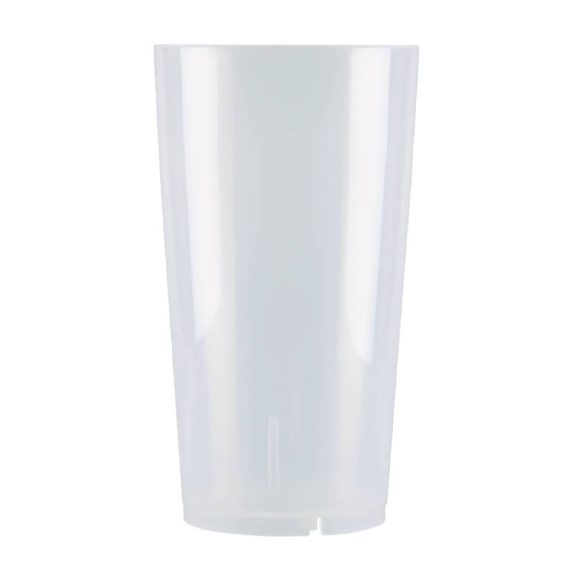 Einweg Trinkbecher 0,1l Einwegbecher Hart Plastik Glasklar Stabile Becher 