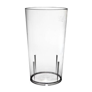 Trinkbecher, Mehrweg, PC, glasklar, 250ml