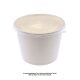 Hartpapierbecher, weiß, 1035ml