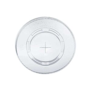 Deckel mit Kreuzstanzung, PLA, klar, für 95,0mm