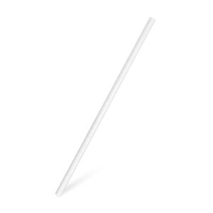 Papier-Trinkhalme, weiß, 250x8mm (3.200 Stk.)