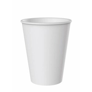 Pappbecher mit Biobeschichtung, weiß, 200ml