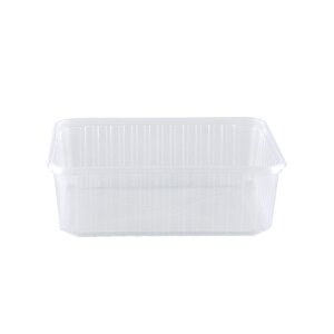Verpackungsbecher PP, transparent, 180x135mm, 1000ml