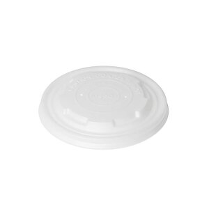 Deckel, CPLA, weiß, rund, 115mm (500 Stk.)